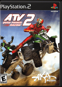 ATV 2 Quad Power Racing PAL Playstation 2 PAL box art